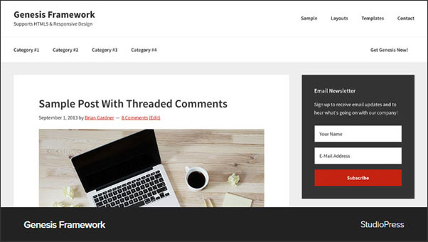 Genesis comment form